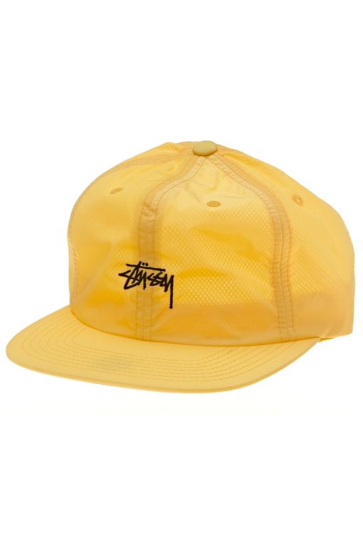 Stussy Mens Stock Snapback Hats Yellow - PCQTE6403